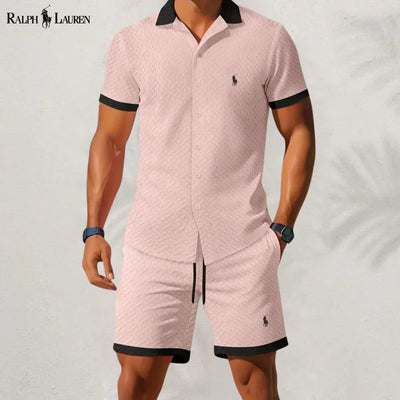 RL™ Shirt & Pants Set with Contrast Collar
