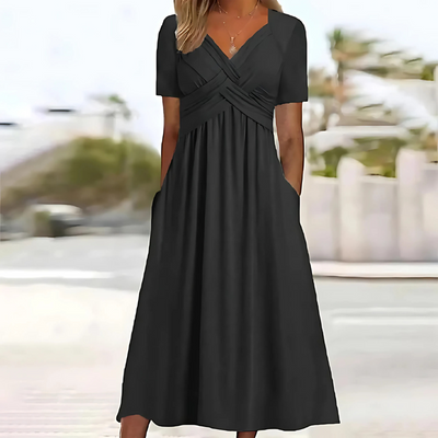 Athena | Flattering Comfor Dress