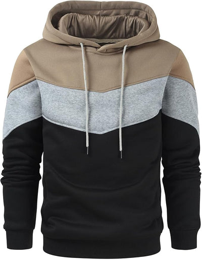 Men's Color Block Hoodie