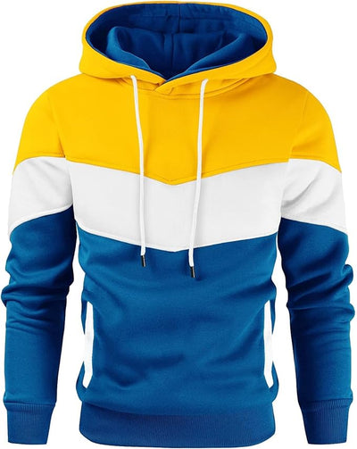 Men's Color Block Hoodie
