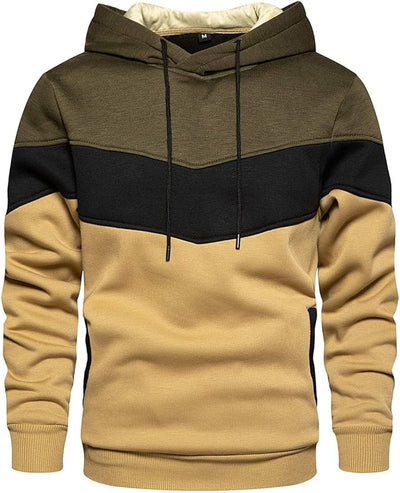 Men's Color Block Hoodie
