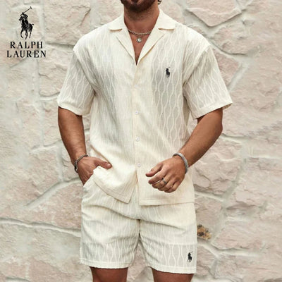 RL™ Textured Shirt & Shorts Summer Set