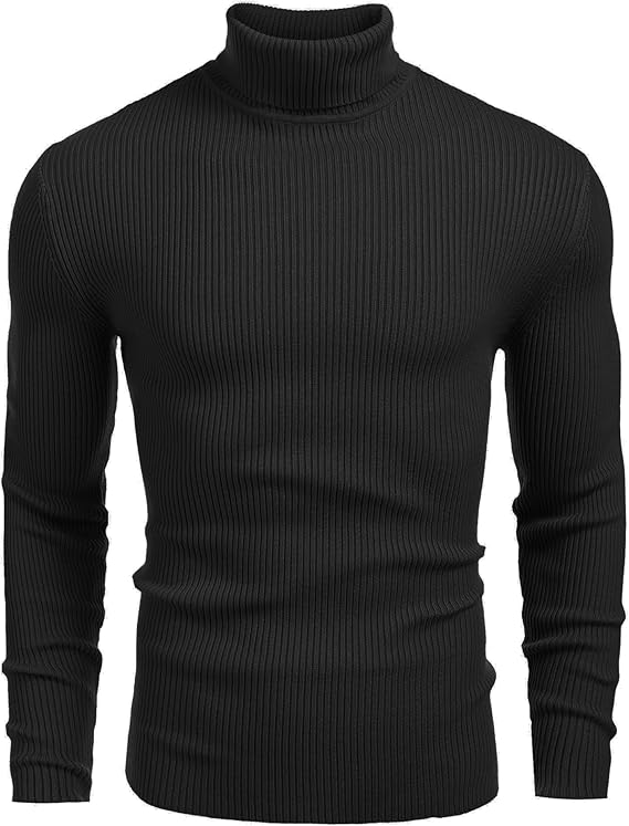 Men's Ribbed Slim Fit Pullover