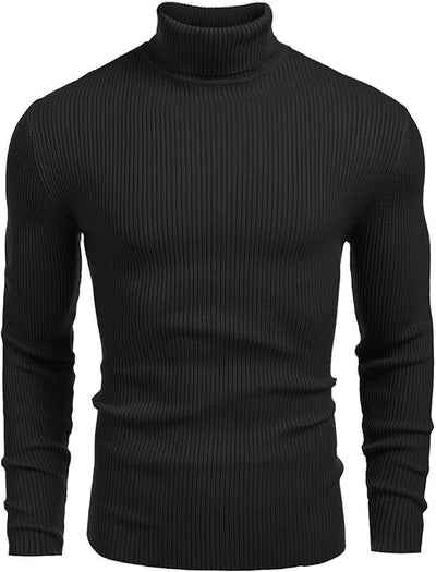 Men's Ribbed Slim Fit Pullover