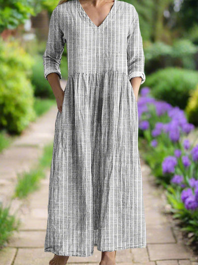 Gregoria - Casual Striped Dress