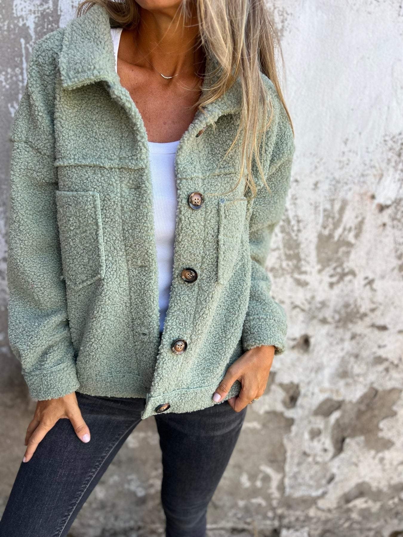 Mara | Elegant Fleece Jacket