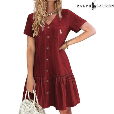 RL™ Fitted Strappy Summer Dress