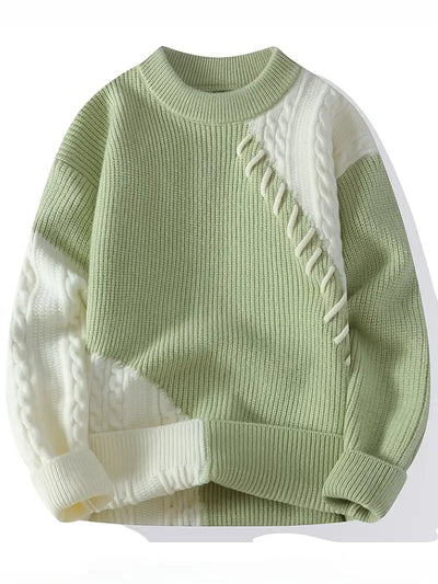 Men'S Cozy Ribbed Knit Sweater