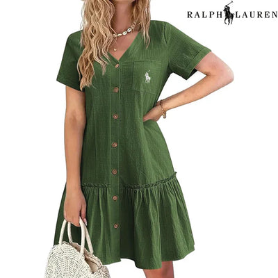 RL™ Fitted Strappy Summer Dress